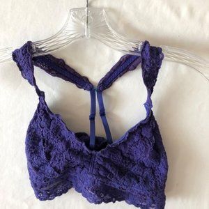 Aerie Purple Lace Bralette Size Medium.